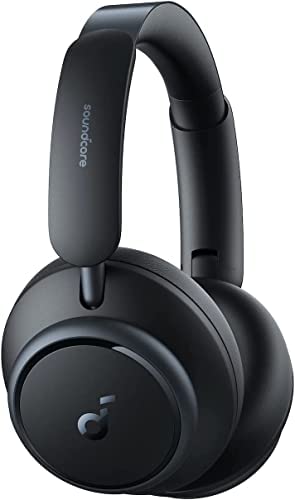 soundcore by Anker Space Q45 Adaptive Noise Cancelling Headphones, Reduce Noise by Up to 98%, Ultra Long 50H Playtime, App Customization, Hi-Res Sound with Details, Bluetooth 5.3, Traveling (Renewed)
