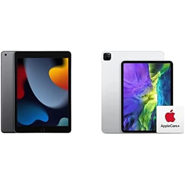2021 Apple 10.2-inch iPad (Wi-Fi, 256GB) - Space Gray with AppleCare+ (Renews Monthly Until Cancelled)