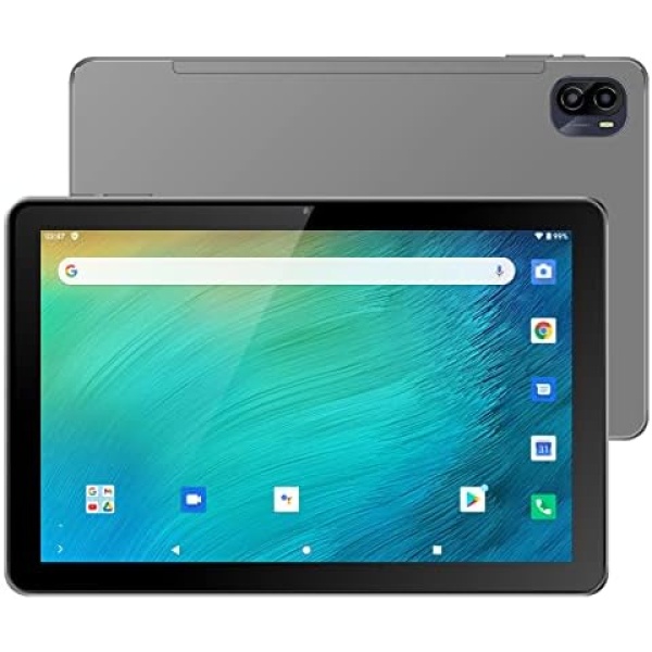 Android Tablet 10 inch Google Tablets, 3GB RAM 64GB ROM 512GB Expand, Android 12 Tablet with Stand Dual Camera, WiFi Tablet 10" IPS HD Touch Screen, Long Battery Life