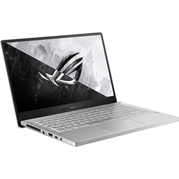 Asus 2022 Newest - ROG Zephyrus 14'' FHD 144Hz Gaming Laptop - AMD Ryzen 7 5800HS - NVIDIA GeForce RTX 3060 - Moonlight White w/Mouse Pad (40GB RAM|2TB PCIe SSD)