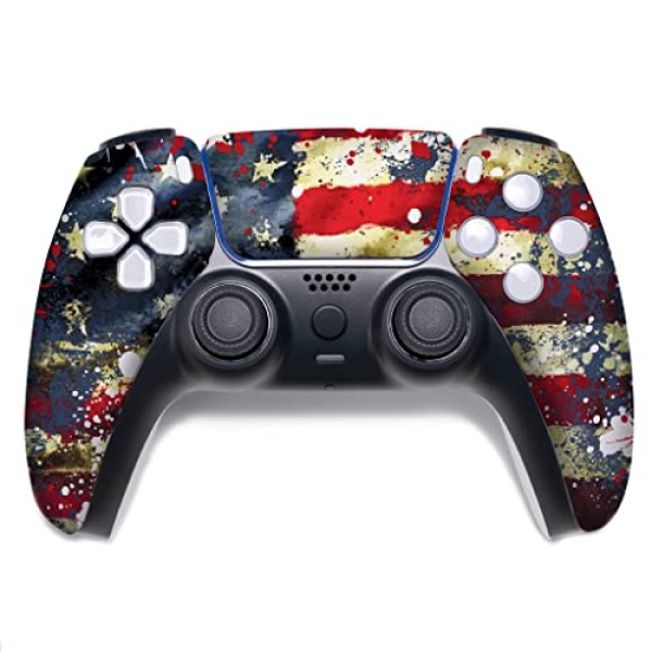 BCB Controllers Custom Wireless Controller compatible with PS5 Controller | Works with Playstation 5 Console | Proudly Customized in USA with Permanent HYDRO-DIP Printing (NOT JUST A SKIN)