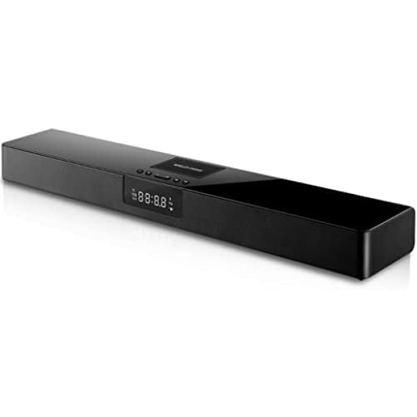 CZDYUF -Compatible Column Speaker TV Soundbar Stereo Home Theater Sound Bar TF USB RCA Clock for PC TV