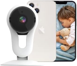Gabba Goods G-Home Smart Surveillance Camera HD Home Wireless Baby/Pet Camera with Video Recording, Two-Way Audio Motion Detection Night Vision Remote Monitoring