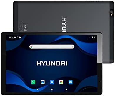 HYUNDAI Hytab Plus Android Tablet, 10 Inch Tablet, HD IPS Display, 3GB RAM, 32GB Storage, Android 11 GO Quad-Core, WiFi, USB Type-C, MicroSD Slot, 6000 mAh Long-Life Battery