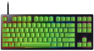Razer Huntsman Tournament Edition - Compact Gaming Keyboard with Razer Linear Optical Switches - Green Keycaps - US Layout (Renewed)