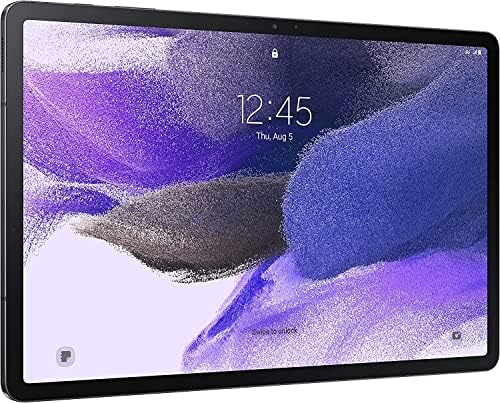 SAMSUNG Galaxy Tab S7 FE 12.4-inch Touchscreen, 128GB SSD Tablet with S Pen (6GB RAM, Wi-Fi Only, US Version, 2021) Mystic Black, SM-T733NZKEXAR (Renewed)