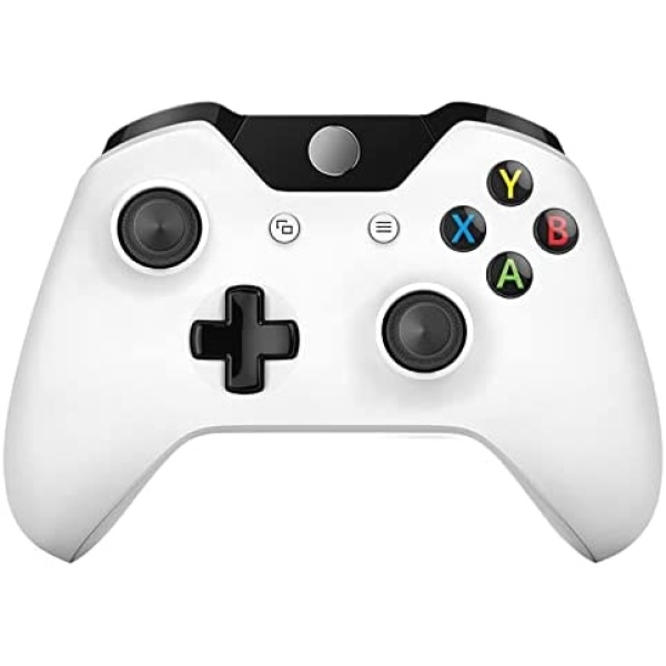 SANGDER Wireless Controller for Xbox One Game Controller Compatible with Xbox One/One S/One X/One Series X/S/Windows 7/8/10, with 3.5mm Audio Jack, White