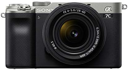 Sony Alpha 7C Full-Frame Compact Mirrorless Camera Kit - Silver (ILCE7CL/S)