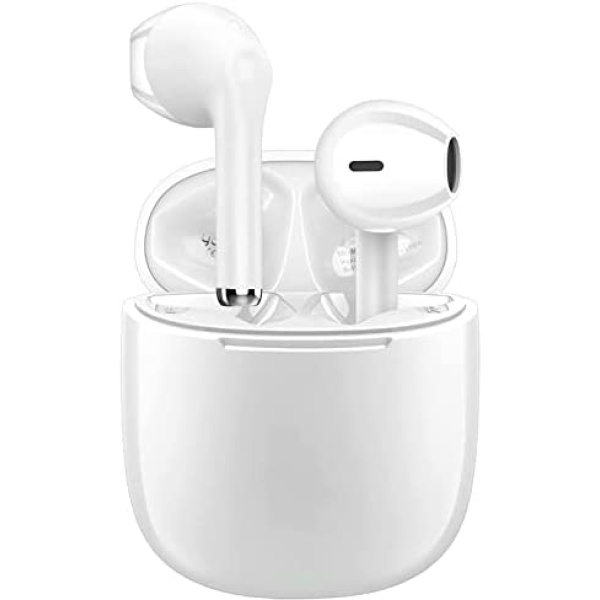 Wireless Headphones, Touch Control Wireless Noise Cancelling Earbuds,Bluetooth 5.1 Wireless Headphones with Charging Case,IPX7 Waterproof Stereo Headphones,,Wireless Earbuds for Android/iOS/iPhone