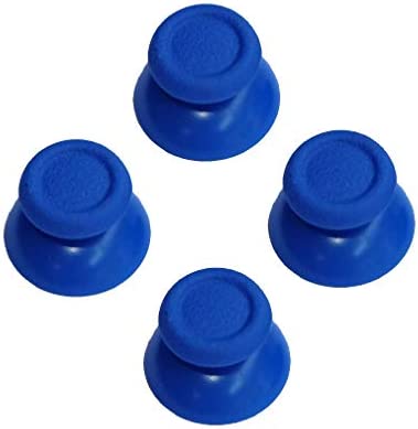 2 Pairs Thumbsticks Analog Thumb Sticks for Sony Playstation Dual Shock 4 PS4 Controller (Deep Blue)