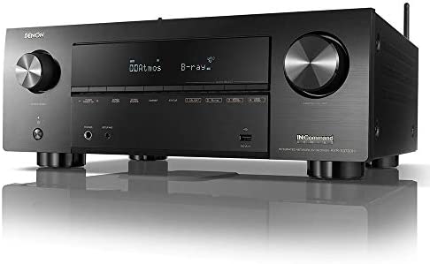 Denon AVR-X3700H 8K Ultra HD 9.2 Channel (105Watt X 9) AV Receiver 2020 Model - 3D Audio & Video with IMAX Enhanced, Built for Gaming, Music Streaming, Alexa + HEOS (Discontinued By Manufacturer)