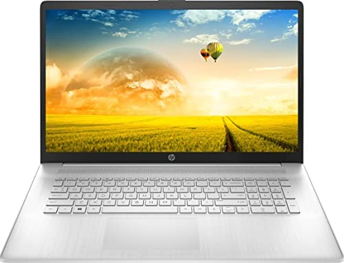 HP 17.3" Flagship HD+ Business Laptop, 16GB DDR4 RAM, 512GB PCIe SSD, Intel Quad Core i3-1125G4(Beat i5-1035G4), Bluetooth, HDMI, Webcam, Windows 11, Silver, w/GM Accessories