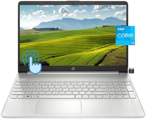 HP 2023 Pavilion 15.6’’ HD Touchscreen Laptop, Dual Core Intel i3-1115G4 (Up to 4.1GHz), UHD Graphics, 8GB RAM, 256GB SSD, HD Webcam, WiFi, Fast Charge, Long Hour Battery, Win 11S+HubxcelAccessory