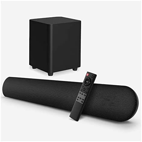 LIRUXUN 100W TV SoundBar 2.1 Speaker Home Theater System Sound Bar 3D Surround Remote Control with Wall Mount