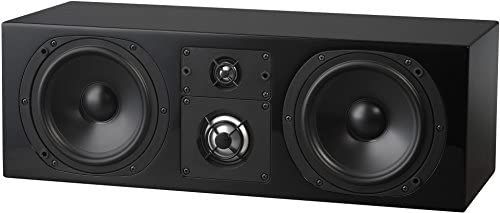 NHT C Series C LCR Premium Home Theater 3-Way Center Channel Speaker - Clean, Hi-Res Audio | Sealed Box | Aluminum Drivers | Front Left, Front Right, or Center | Single Unit, High Gloss Black