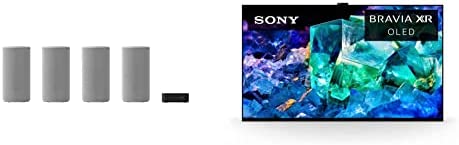 Sony HT-A9 7.1.4ch High Performance Home Theater Speaker System Multi-Dimensional Surround Sound Experience & 65 Inch 4K Ultra HD TV A95K Series: BRAVIA XR QD-OLED Smart Google TV