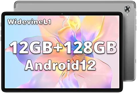 TECLAST Tablet 2023 Newest 10 inch Android 12 Tablets, P40HD 12GB+128GB Tablet, 8 Core Android Tablet with 1TB Expand, 1920 * 1200 IPS, 2.4G/5G WiFi, Bluetooth, GPS, 6000mAh, Dual Camera Speaker