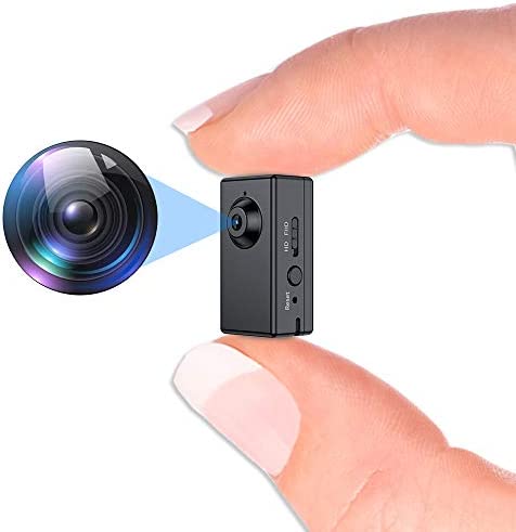 FUVISION Mini Camera, Camera with Motion Detect,1080P Full HD Camera with 1.5 Hours Battery Life, Security Camera with Loop Recording Perfect for Home and Office