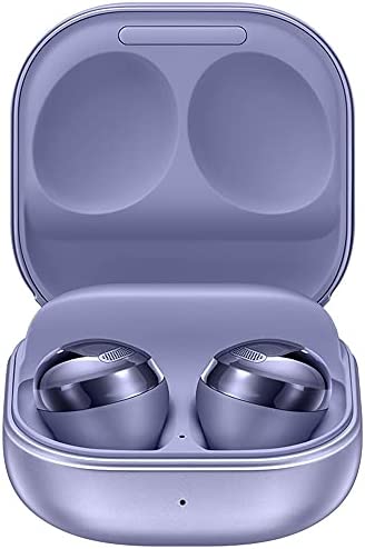 Samsung Galaxy Buds Pro, True Wireless Earbuds w/Active Noise Cancelling (Wireless Charging Case Included), Phantom Violet (International Version)
