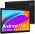 10 Inch Tablet Android 11 64GB/256GB Expandable, 4GB RAM Octa-Core 6000mAh Battery, 4G Cellular Dual Sim Tablet, 13MP Camera HD Touchscreen Google Certified Tablet (2022 Metal Body Black)