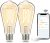 Linkind Smart Edison Bulbs, 2700K-6500K Tunable WiFi Edison Bulbs with Remote Control, 8W 60W Equivalent Dimmable ST19 Vintage Light Bulbs 800lm, Compatible with Alexa & Google Home, 2-Pack
