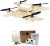 COCODRONE Paper Drone DIY Mini Drone for Kids Adults Beginner with Altitude Hold Headless Mode One Key Start Speed Adjustment – White