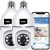 2 Pack Light Bulb Camera, 360 Degree PTZ 2.4Ghz WiFi Camera, Wireless Home Indoor and Outdoor Camera + 32GB SD Card (Two), APP Access, Motion Detection Alarm, Local and Cloud Storage…