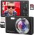 4K Digital Camera – 48MP Portable Camera with 32GB SD Card， Mini Digital VideoCamera 16X Digital Zoom Autofocus, Point and Shoot Camera for Students, Teens, Kids