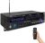 6-Channel Bluetooth Hybrid Home Amplifier – 2000W Home Audio Rack Mount Stereo Power Amplifier Receiver w/ Radio, USB/AUX/RCA/Mic, Optical/Coaxial, AC-3, DVD Inputs, Dual 10 Band EQ – Pyle PT6060CHAE