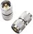 Anina UHF Male to UHF PL259 Male Coax Connector Low Loss Coaxial Adapter for RF CB Ham Radio Antenna 2-Pack