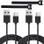 BATSOEASY USB C Charging Cable Compatible with PS5 Controller, 2 Pack 6Ft Fast Charging USB Type C Charger Cord Compatible with Playstation 5 PS5 Dual Sense, Xbox Series X/Series S Controllers