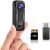 BOBLOV W1 Hidden Camera, True 1080P Small Body Camera, Personal Pocket Video Camera with Audio Loop Recording Time Stamps External Memory Up to 128GTwo Clips and Easy to Operation (32GB)