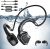 Bone Conduction Headphones, Spobri Open Ear Swimming MP3 Headphones with 16G Music Storage, IP68 Waterproof Wireless Headphones with Mic for Swimming Running Cycling