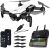 Contixo F16 FPV Drone with Camera for Kids – 2.4G RC Quadcopter Drones for Kids and (*2*) with 6-Axis Gyro, 1080P HD Camera, Follow Me Mode, Gesture Control, Headless Mode, WiFi, 2 Batteries…