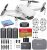 DJI Mavic Mini Fly More Combo Ultralight Foldable 3-Axis GPS Quadcopter Drone with 2.7K FHD Camera – 30 Min. Flight Time, 2.5 Mile Range, Includes 3 Batteries, Carrying Bag and More