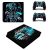 Decal Moments PS4 Slim Skins PS4 Controller Skins Playstation 4 Slim DBZ Vinyl Sticker Wrap Decal for Playstation Controller Super Saiyan Blue