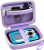 Digital (*21*) Case Compatible with Kaisoon/ for AbergBest 21 Mega Pixels 2.7″ LCD Rechargeable HD/ for Canon PowerShot ELPH 180 190/ for Sony DSCW800 DSCW830 Kids (*21*) with SD Card & Cable -Purple