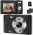 Digital Camera, Kids Camera with 32GB Sd Card, Autofocus FHD 1080p 48MP Compact Camera with 16x Digital Zoom, Vlogging YouTube Camera for Kids, Teens, Students, Girls, Boys, Adults, Beginners