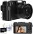 Digital Camera, NIKICAM 4K 56MP Vlogging Cameras for Photography YouTube with Manualfocus, 16X Digital Zoom(Include 32GB TF Card & 2 (*2*) Batteries) -Black