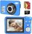 Digital Cameras – HD Compact Camera 48MP 2.7K Small Portable Camera for Teens with 16X Digital Zoom Mini Camera with 32 GB SD Card and 2 Batteries (Blue)