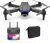 Drone with 1080P Dual HD Camera – 2022 Upgradded RC Quadcopter for Adults and Kids, WiFi FPV RC Drone for Beginners Live Video HD Wide Angle RC Aircraft, Trajectory Flight, Altitude Hold（Black）