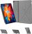 E NET-CASE Case for Lenovo Tab P11 Pro (TB-J706F/706L), Vertical Standing Case with Auto Wake/Sleep Feature Origami Cover for Lenovo Tab P11 Pro (TB-J706F/706L) Tablet (Gray)