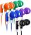 Earbuds Bulk 30 Pack Multi Color for Kids – Keewonda Classroom Earbuds Wired Stereo in Ear Wholesale Earbuds Headphones Earphones for Children Students Teachers School