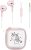 Earbuds for Kids with Storage Case Cute Kids Earbud with Mic Microphone for School Wired in-Ear Headphones for Girls Boys Adults (Pink Unicorn)