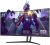Fiodio 35” Ultra Wide QHD 21:9 Gaming Monitor, with Adaptive Sync, 120Hz Refresh Rate, Picture in Picture, By sRGB 99%, 2xHDMI 2xDisplay Ports, R1800, 3440*1440P, (DP Cable Included), Black (V3L6W)