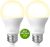 Fitop Smart Light Bulbs, Dimmable LED Bulb Work with Alexa & Google Assistant, WiFi+(*2*) Smart Bulbs, A19 E26 9W 120V 900lm, 2 Pack
