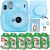 Fujifilm Instax Mini 11 Camera with Fujifilm (*11*) Mini Film (60 Sheets) Bundle with Deals Number One Accessories Including Carrying Case, Selfie Lens, Photo Album, Stickers (Sky Blue)