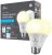 GE CYNC Smart LED Light Bulbs, Soft White, Bluetooth and Wi-Fi Lights, Works with Alexa and Google Home, A19 Light Bulbs (2 Pack)