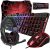 Gaming Keyboard and Mouse and Mouse pad and Gaming Headset, Wired LED RGB (*4*) Bundle for PC Gamers and Xbox and PS4 Users – 4 in 1 Edition Hornet RX-250