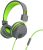 JLab Audio Neon Headphones On-Ear Feather Light, Ultra-plush Eco Leather, 40mm drivers, GUARANTEED FOR LIFE – Graphite/Lime